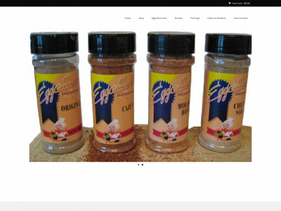 eggcellentseasonings.com snapshot
