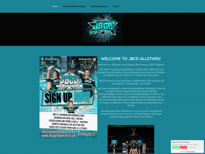 jbsportsdance.co.uk snapshot
