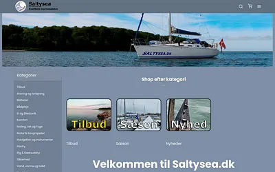 saltysea.dk snapshot