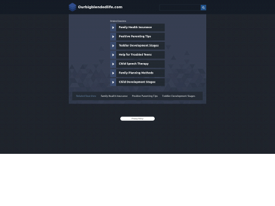 ourbigblendedlife.com snapshot