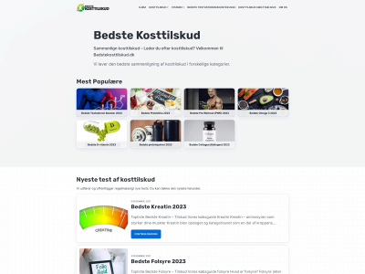 bedstekosttilskud.dk snapshot