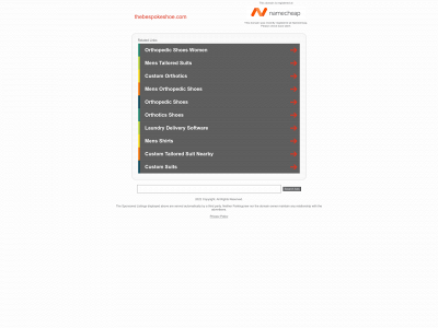 thebespokeshoe.com snapshot