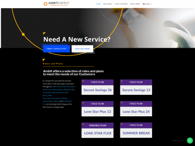 energylightrates.com snapshot
