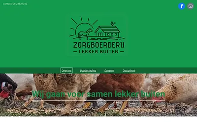 zorgboerderijlekkerbuiten.nl snapshot