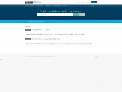 tswanadomains.co.bw snapshot
