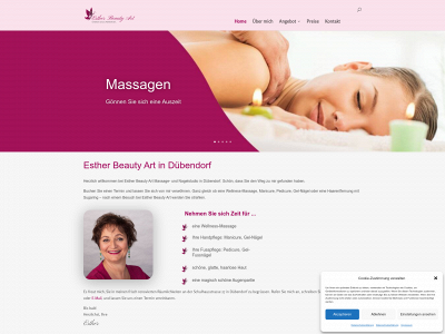 estherbeautyart.ch snapshot