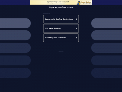 rightwayroofingco.com snapshot