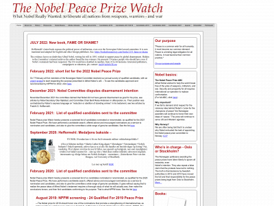 nobelwill.org snapshot