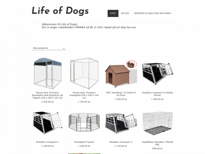 lifeofdogs.se snapshot