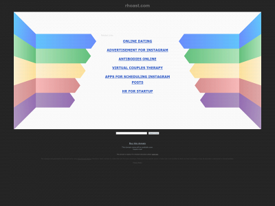 rhoast.com snapshot