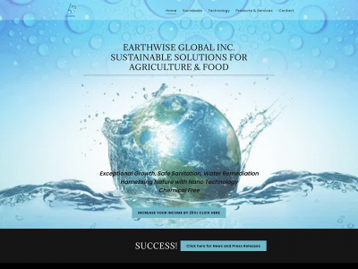 earthwiseglobal.ca snapshot