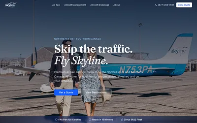 skylineflight.com snapshot