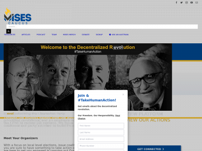 lpmisescaucus.com snapshot