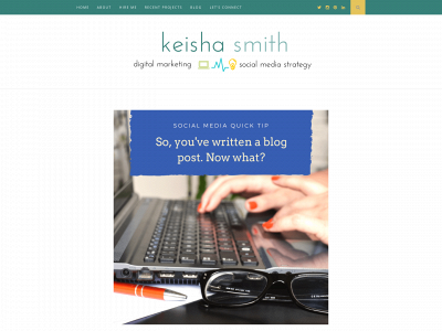 keishajsmith.com snapshot