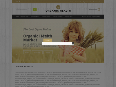 organichealthmarket.co.uk snapshot