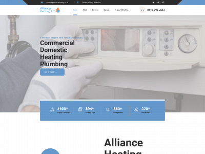 allianceheating.co.uk snapshot