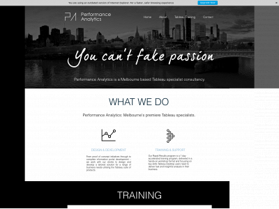 performanceanalytics.com.au snapshot