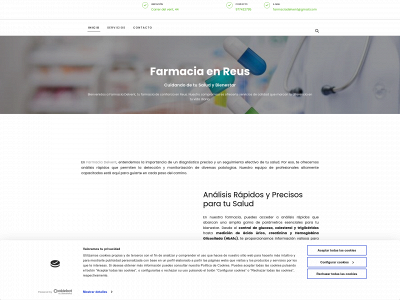 www.farmaciadelvent.es snapshot