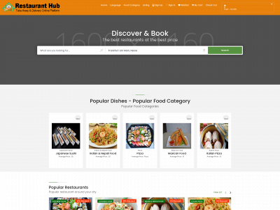 restauranthub.be snapshot