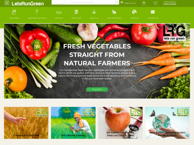 letsrungreen.com snapshot