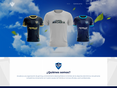 arcadiaesports.com snapshot
