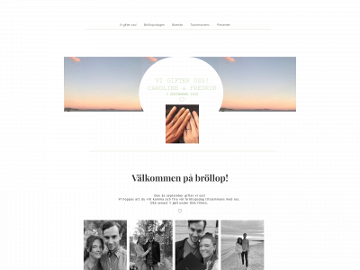carolineochfredrikgiftersig.se snapshot