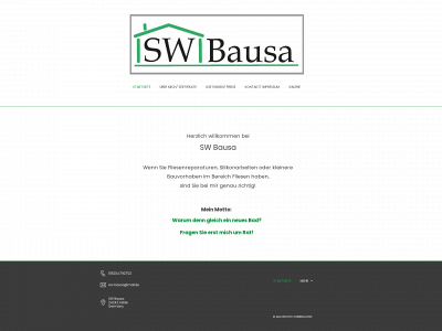 sw-bausa.de snapshot