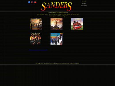 sanders.no snapshot