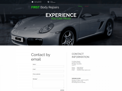 firstbodyrepairs.co.uk snapshot