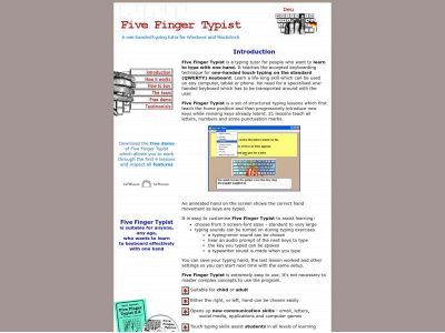 typeonehand.com snapshot