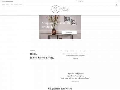 spiced-living.nl snapshot