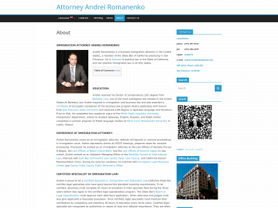andreiromanenko.com snapshot