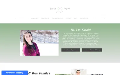 www.sarahjayneexperience.com snapshot