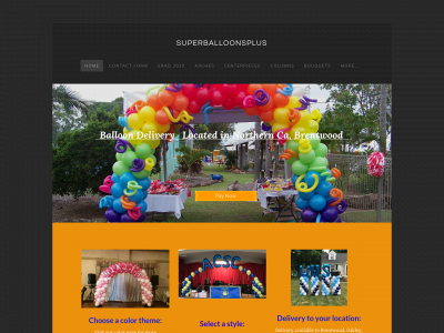 www.superballoonsplus.com snapshot