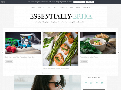 essentiallyerika.com snapshot