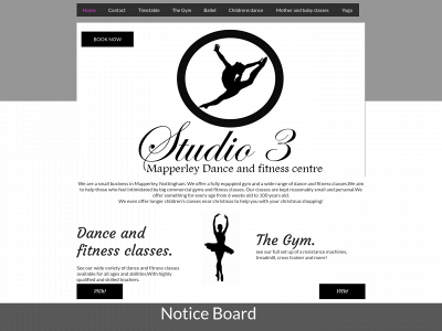 studio3mapperley.co.uk snapshot