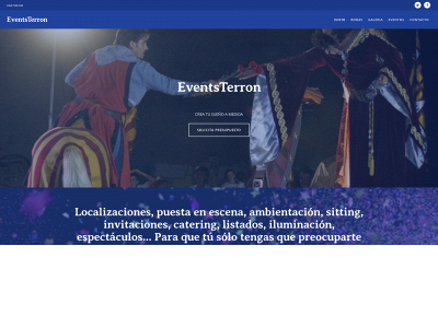 eventsterron.com snapshot