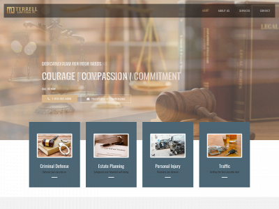 terrell-lawfirm.com snapshot