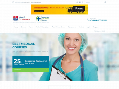 medcourses.com snapshot