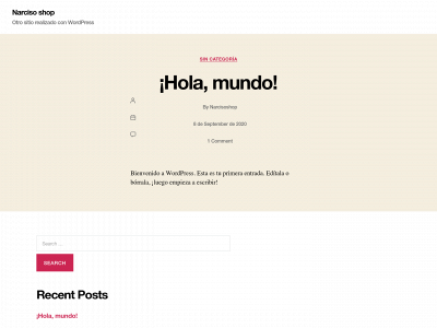 narcisoshop.com snapshot