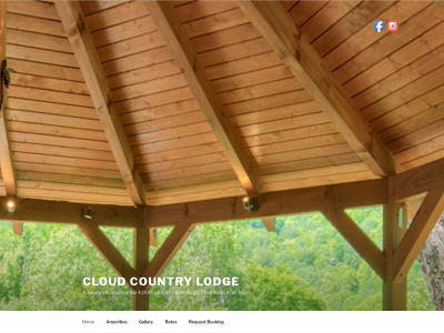 cloudcountrylodge.com snapshot