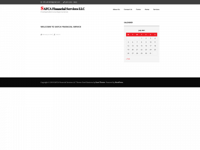 safcafinancial.com snapshot