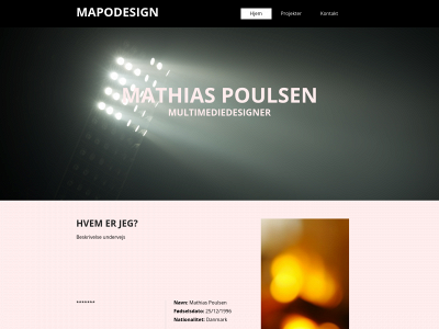 mapodesign.dk snapshot