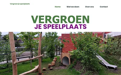 vergroenjespeelplaats.be snapshot