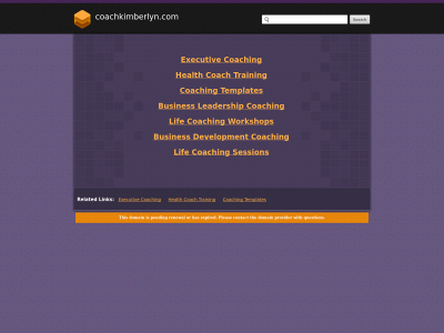 coachkimberlyn.com snapshot