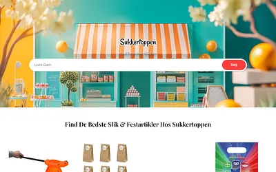 sukkertoppen.dk snapshot
