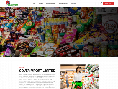 coverimport.co.uk snapshot