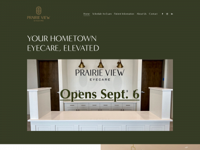 www.prairievieweyecare.com snapshot