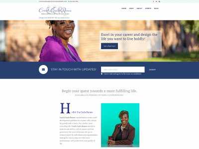 coachcarlarenee.com snapshot