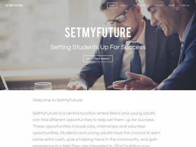 www.setmyfuture.com snapshot